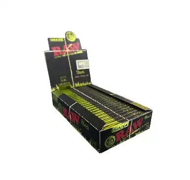RAW Black Organic Hemp 1 1/4