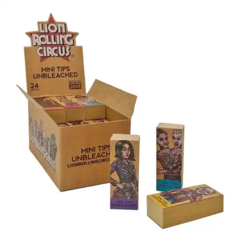 LION Tips Unbleached Mini