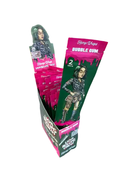 LION Hemp Wrap BUBBLE GUM