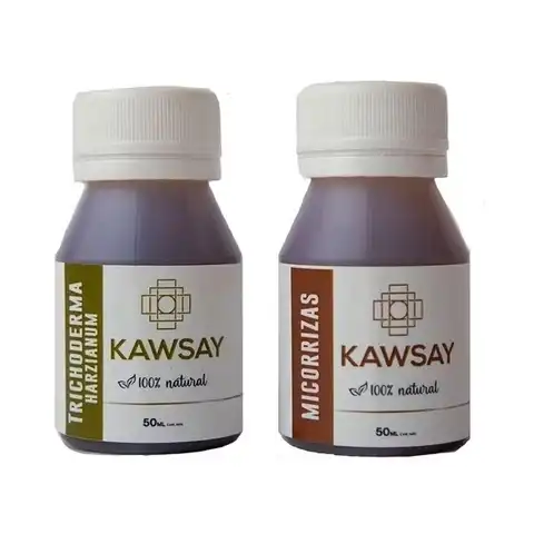 KAWSAY Pack Micorrizas Trichoderma 50cc