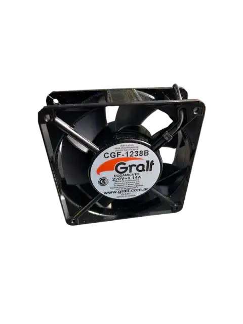 GRALF Cooler 120x120x38 Ruleman 220v (4") (Extractor)