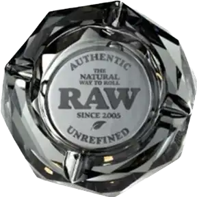 RAW Cenicero de Vidrio Darkside