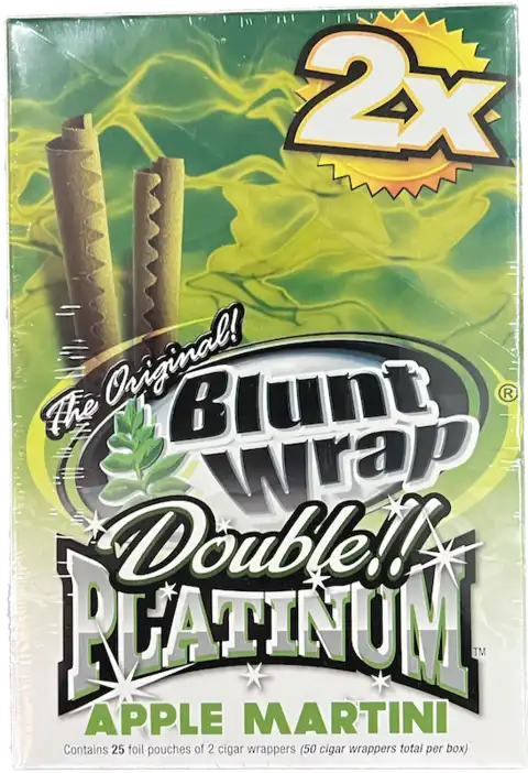 BLUNT WRAP Apple Martini x2
