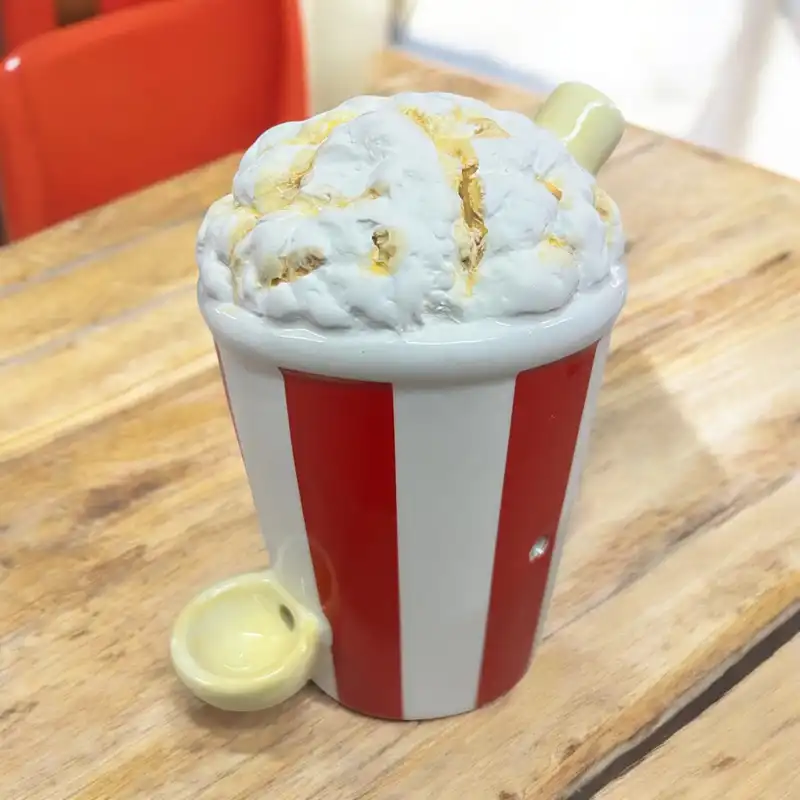 Popcorn Pipa Cerámica