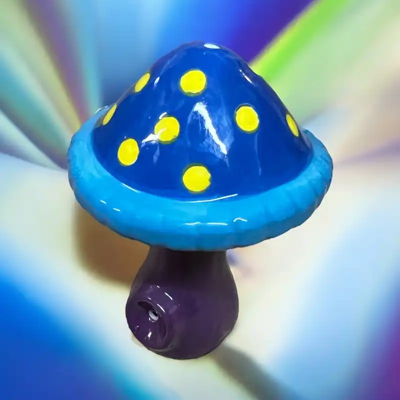 Hongo Mini Pipa Cerámica