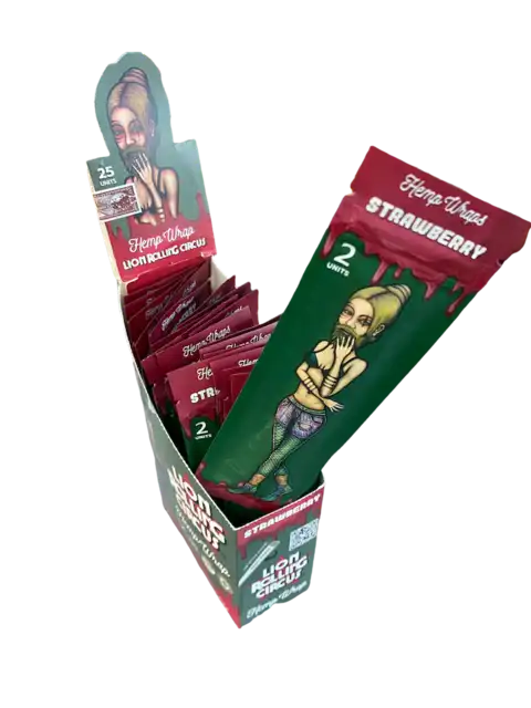 LION Hemp Wrap STRAWBERRY
