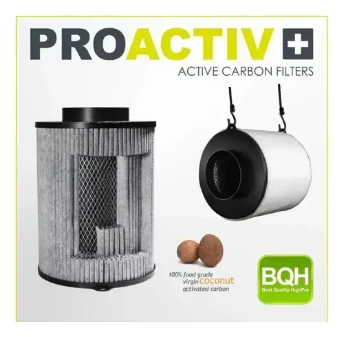 GARDEN Proactive Filtro de Carbon 125mm 250m3/h