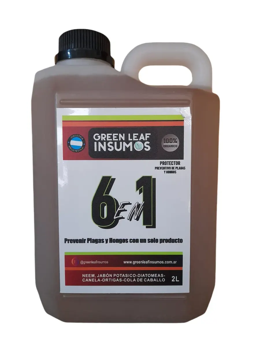 Green Leaf 6en1 Plagas y Hongos 2L