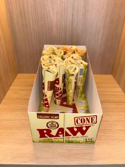RAW Conos Organicos x6